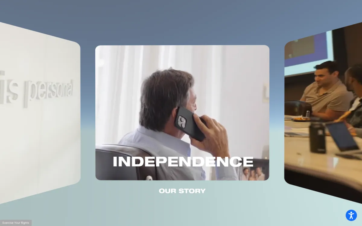 Horizon Media homepage, captured September 28, 2026