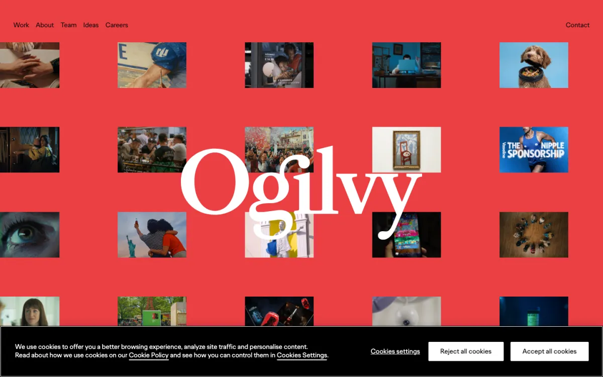 Ogilvy homepage, captured September 28, 2026